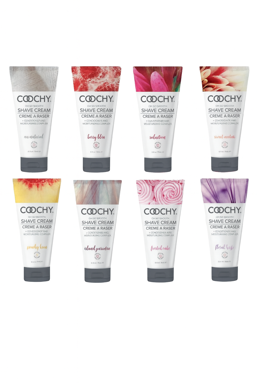 COOCHY Flight - Shave Cream Variety 8 Pack - NEW!