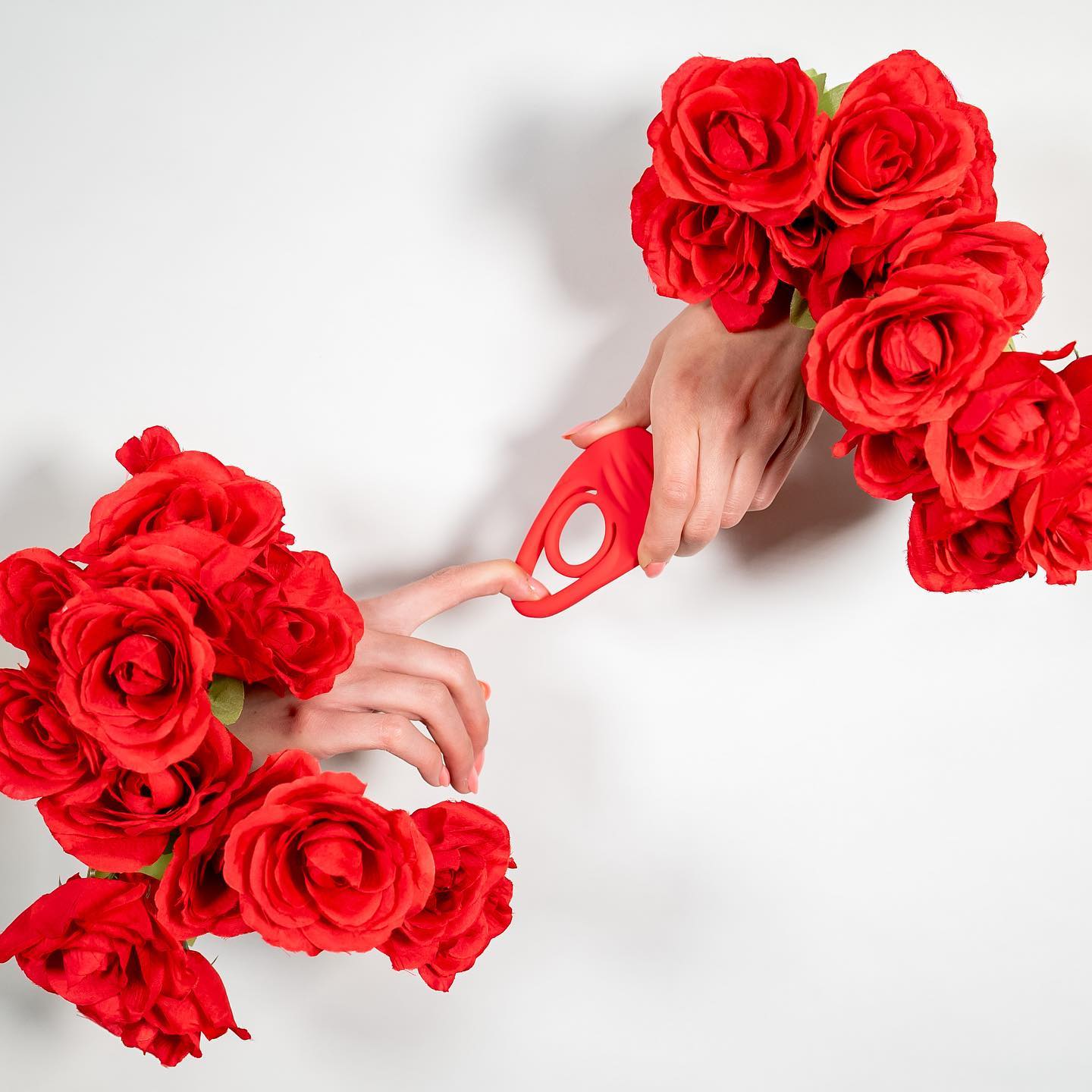 Double Feature Ring - Best Selling Couples Double Ring - IN STOCK - 18 LEFT! Pure Romance Most Popular www.VALGINA.com