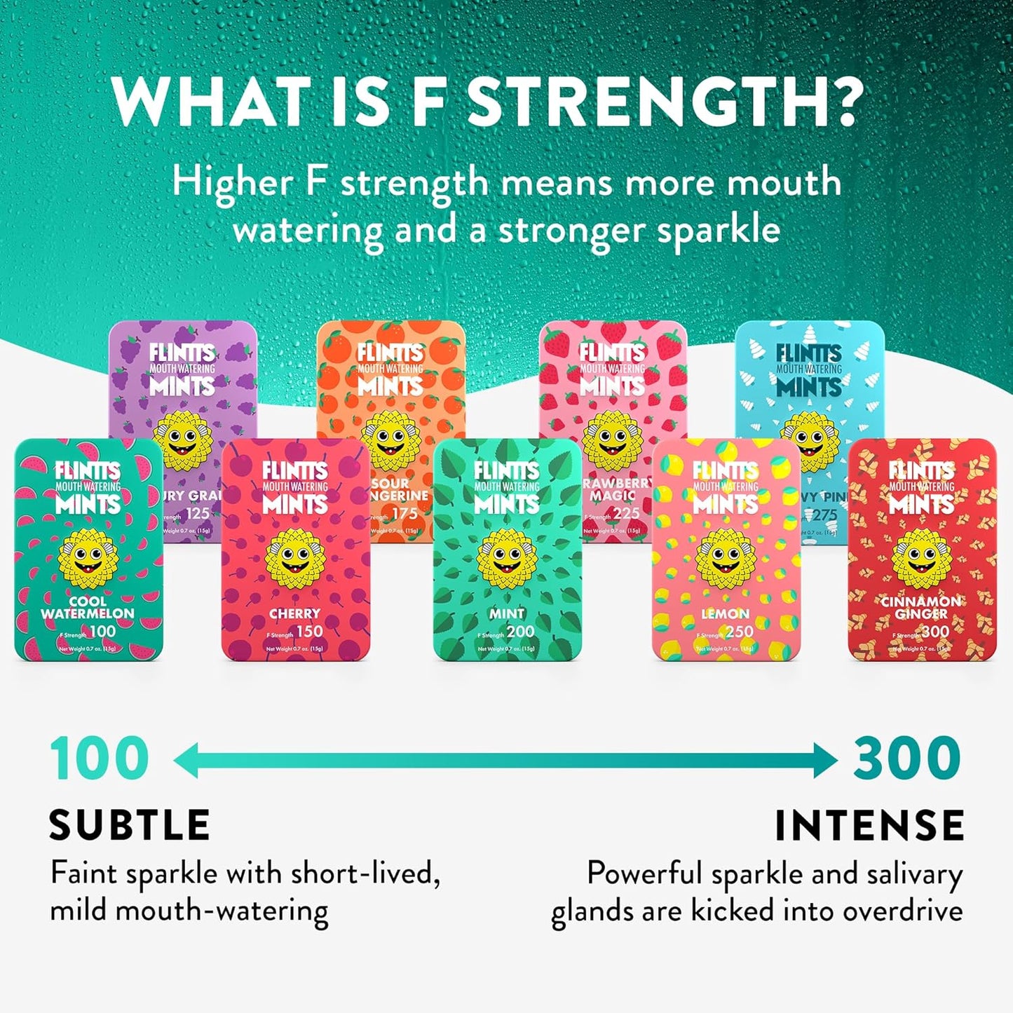 Flintts Mints - Individual Packs - 8 Single Flavors - Create Your Own 3 Pack