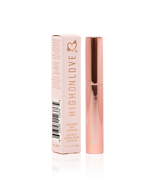 Lip Plumper Gloss - HighOnLove® - Clear, Hydrating Shine - lip balm serum for oral sex www.VALGINA.com