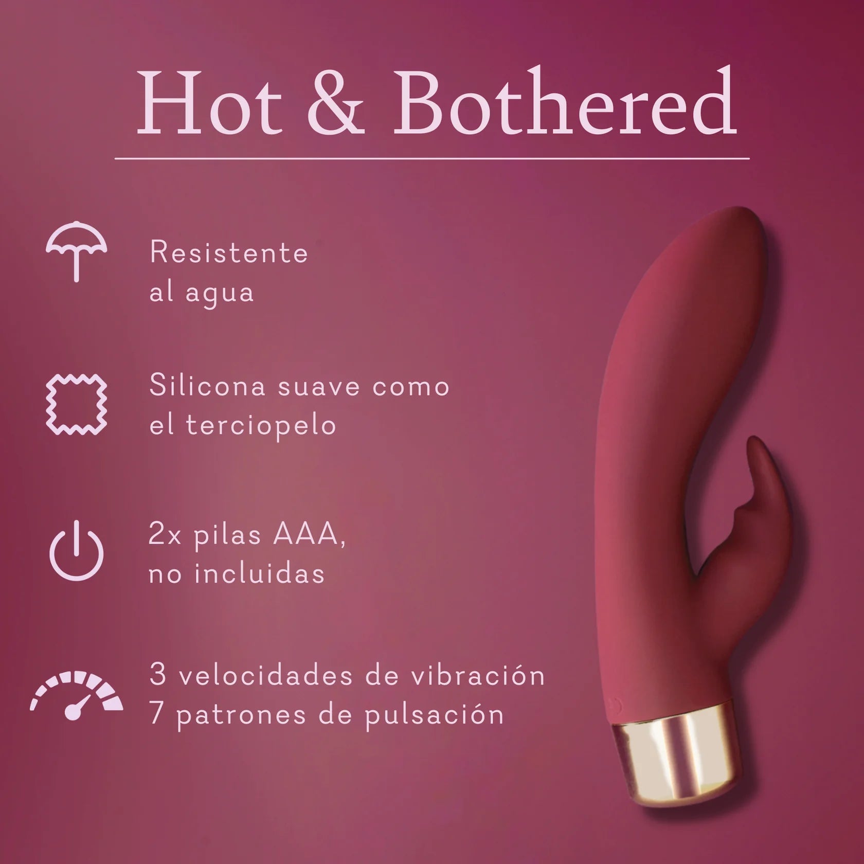Hot & Bothered - Quality Dual Rabbit - VALGINA.com