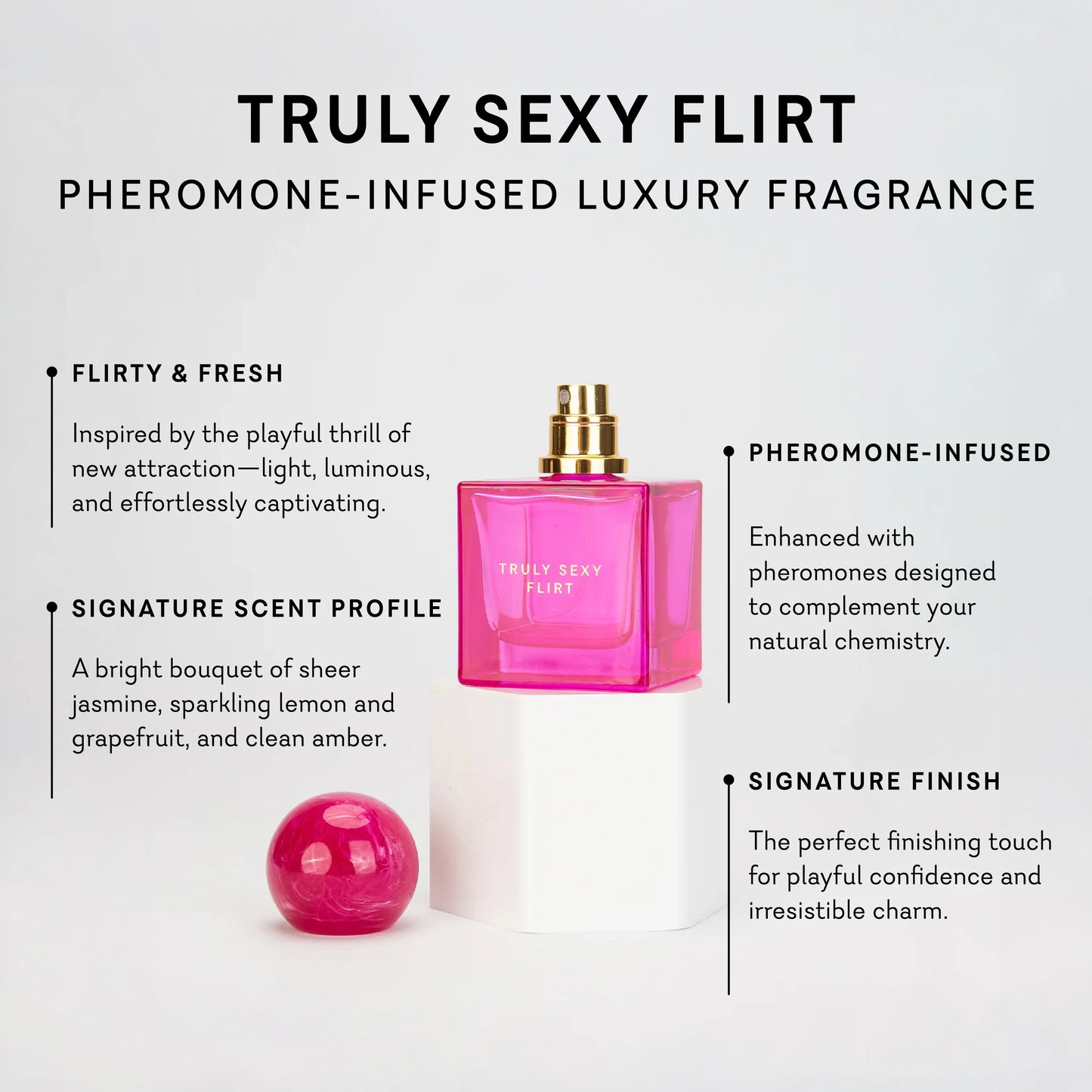 Body Dew Lustra - Hydrating Oil with Pheromones - Truly Sexy Flirt - Pure Romance