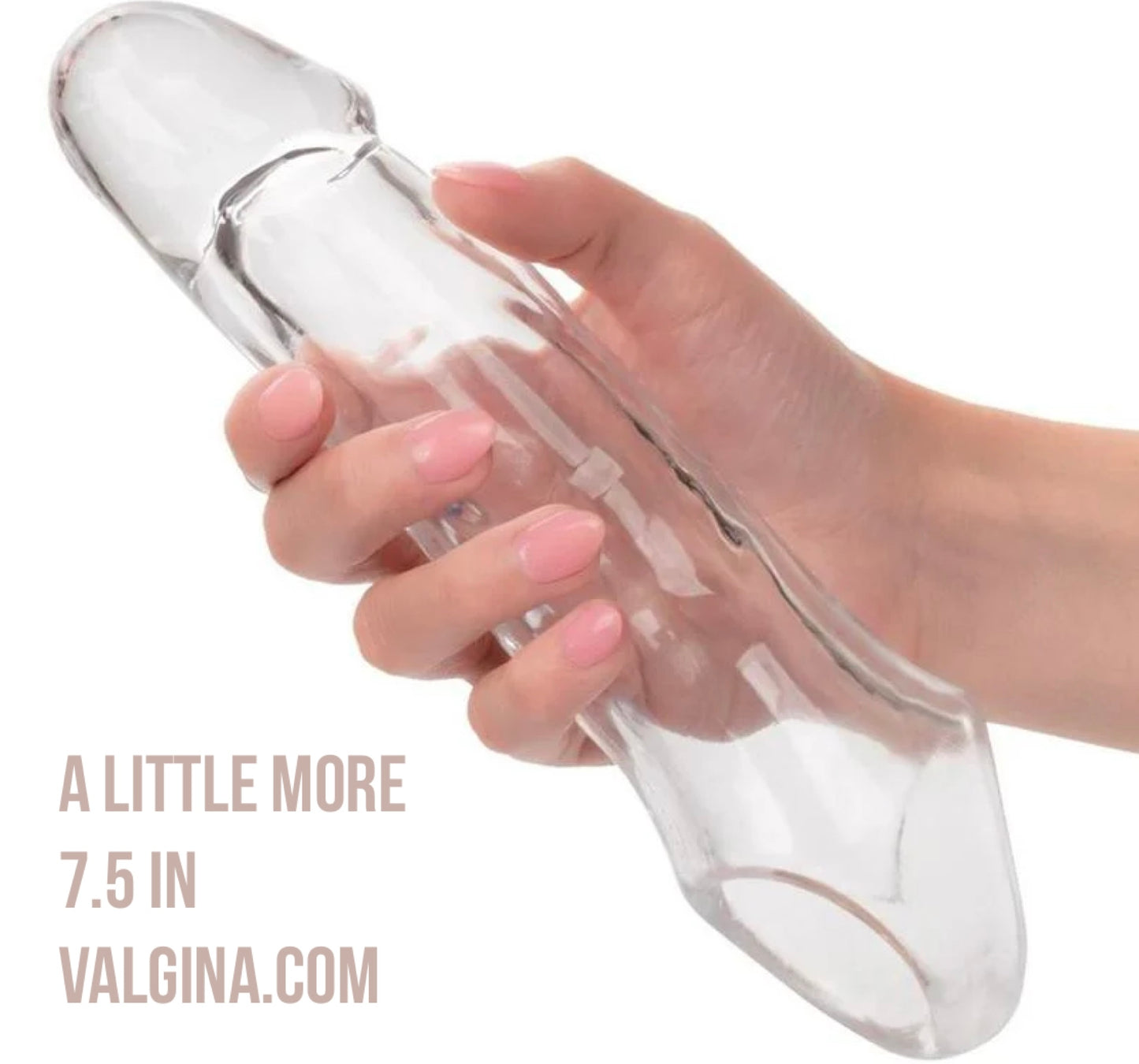 A Little More 7.5" - Real Feel Silicone Extender - IN STOCK - 91 LEFT!