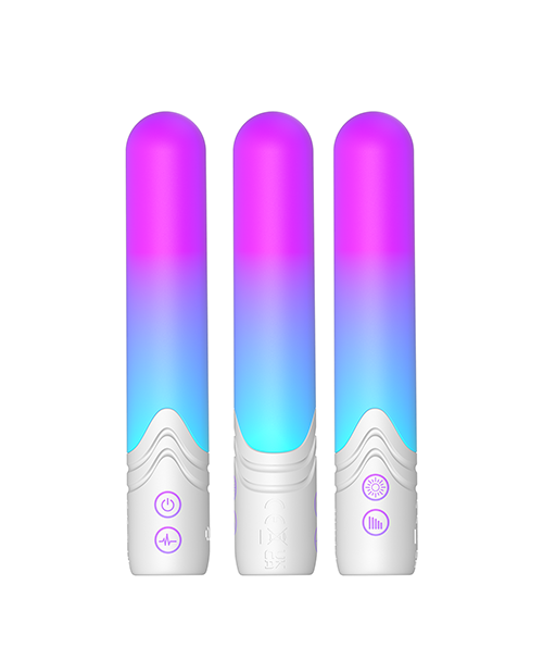Illumination The Bullet - App Controlled LED Light Up Glow vibrator vibrating massager for women female girls www.VALGINA.com party light vibe dj disco