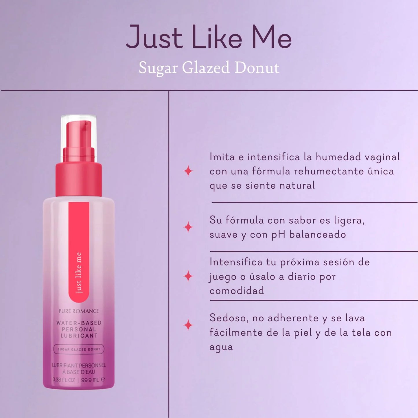 Just Like Me Lubricant - Variety 3 Pack