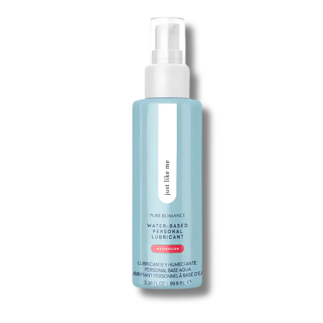 Just Like Me - Watermelon Flavor - Water-Based Personal Lubricant - Pump Top Bottle - IN STOCK - 33 LEFT! - VALGINA.com