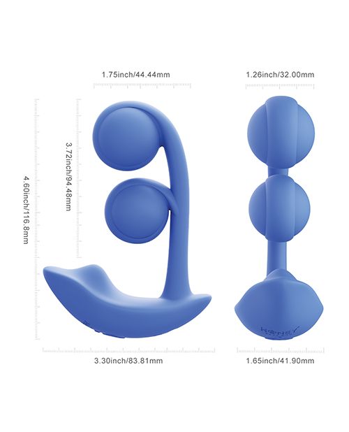 Melody G & C with Twin Kegel Exerciser Balls - Pink or Blue