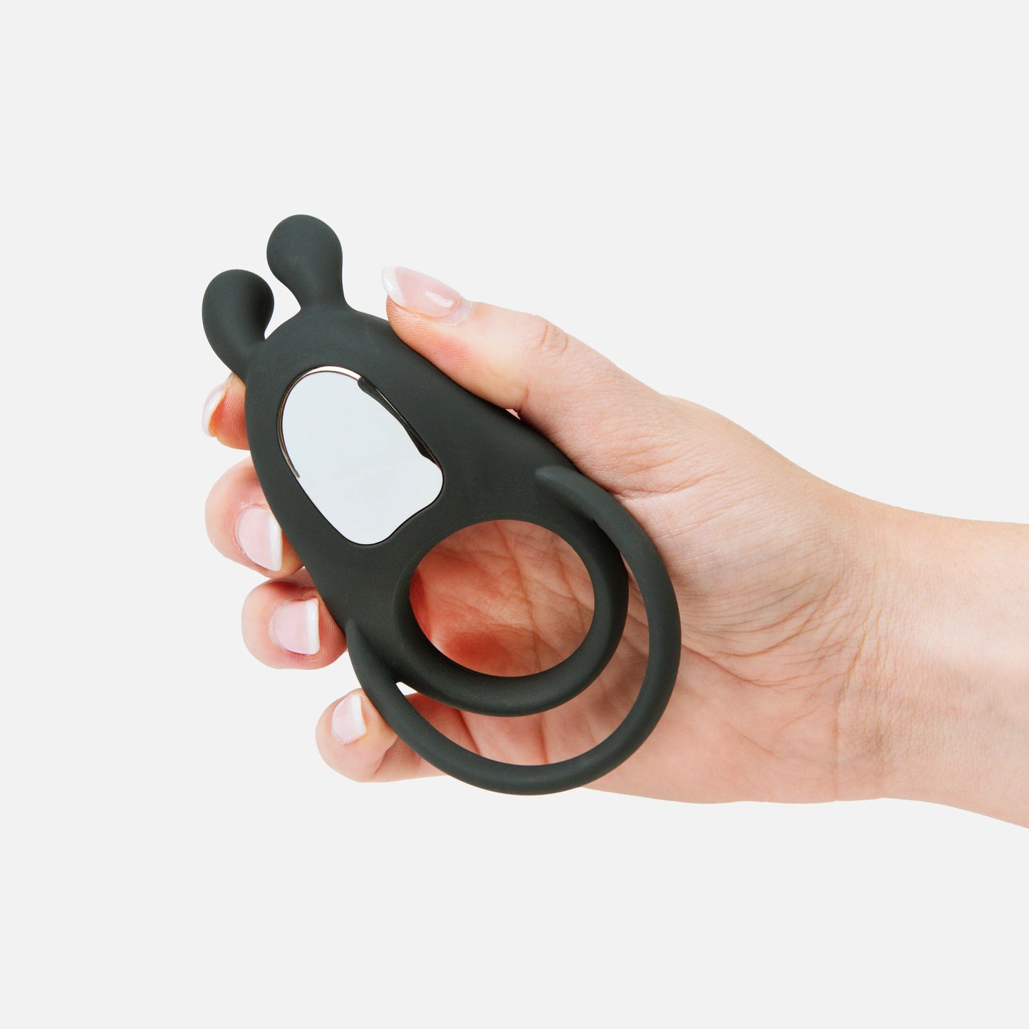 Night Cap Vibrating Dual Cock Ring Couples Double Ring www.VALGINA.com