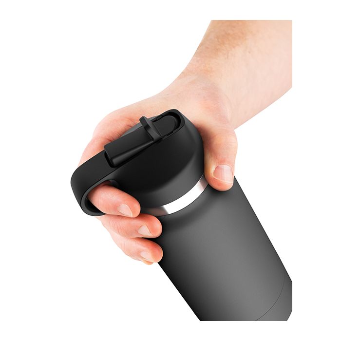 PDX Plus Fuck Flask Secret Delight Stroker - Brown/Grey ultimate mens stroker toy hydroflask water bottle www.VALGINA.com