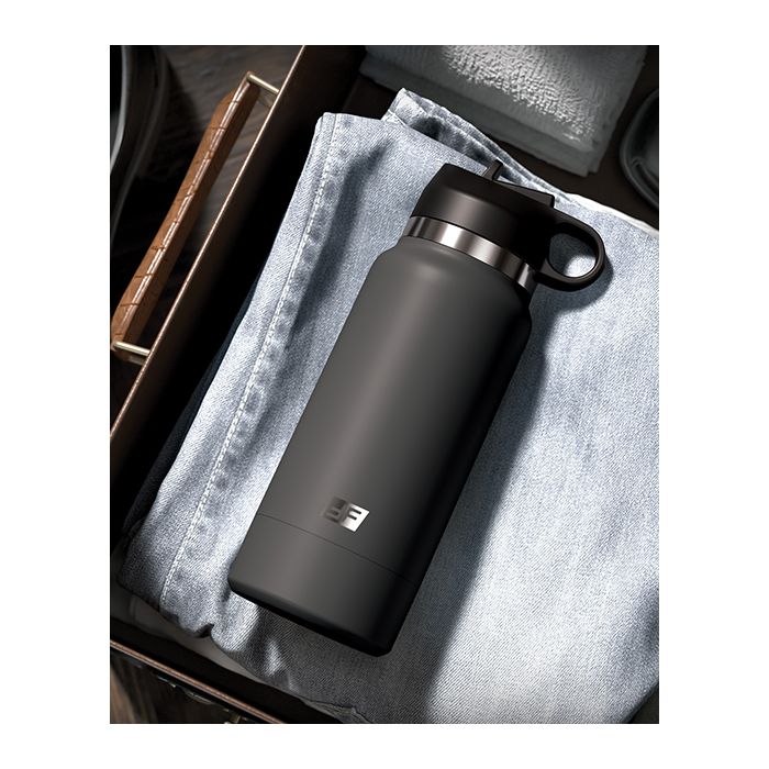 PDX Plus Fuck Flask Secret Delight Stroker - Brown/Grey ultimate mens stroker toy hydroflask water bottle www.VALGINA.com