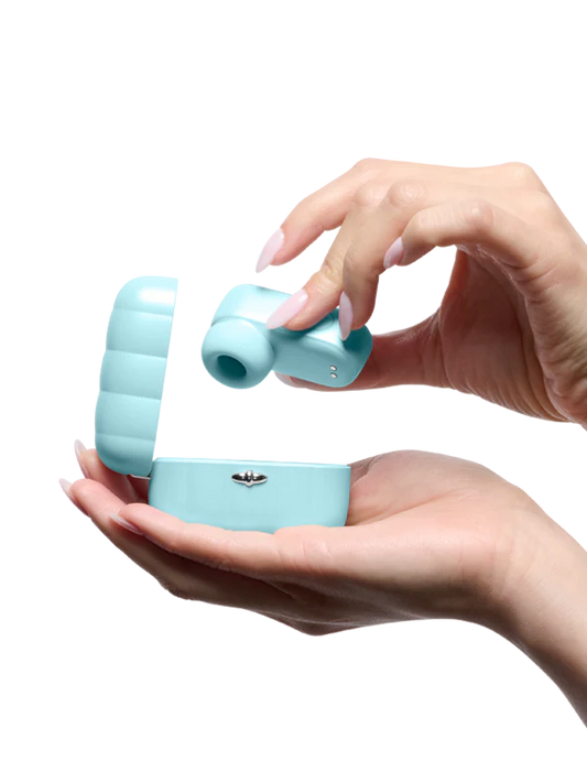 Pleasure Pod - Mini Air Tech with Discreet Charging Case - 77 LEFT!