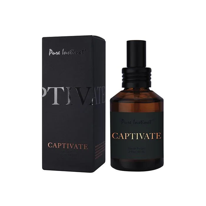 Captivate - Pure Instinct Mens Pheromone Cologne - .34 oz, 2 oz, or set www.VALGINA.com best selling mens pheromone cologne of all time
