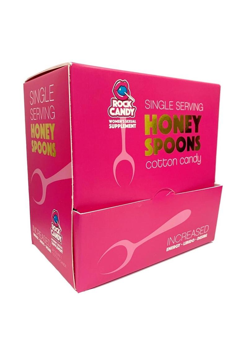 Rock Candy Honey Spoon Female Sexual Supplement Single - individual packs or 24 pack Cotton Candy flavored www.VALGINA.com