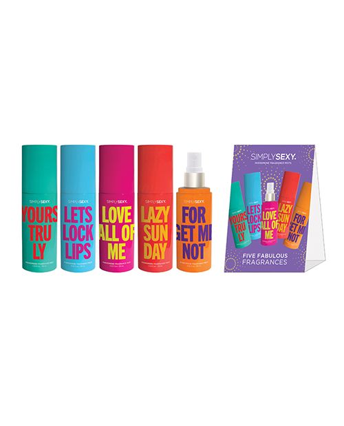 Simply Sexy Pheromone Perfumes - Rollerball .34 oz - Travel Fragrance .3 oz - Body Mist 3.35 oz Or Fragrance Flights B4G1F