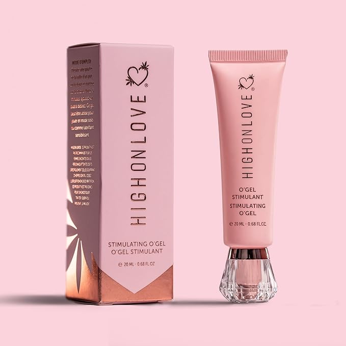 Stimulating O Gel - HighOnLove® Hemp-Infused Clitoral Arousal Gel - 1 Fl Oz or .6 Fl Oz Mini diamond o gel - NEW! www.VALGINA.com