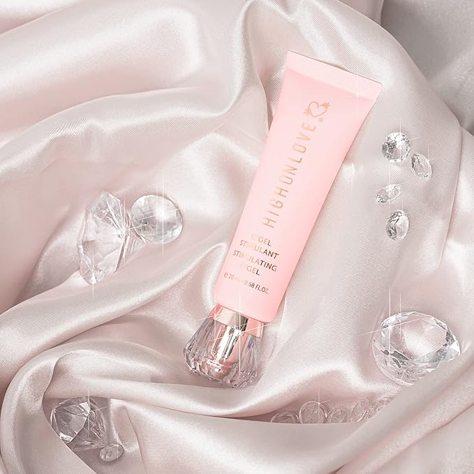 Stimulating O Gel - HighOnLove® Hemp-Infused Clitoral Arousal Gel - 1 Fl Oz or .6 Fl Oz Mini diamond o gel - NEW! www.VALGINA.com