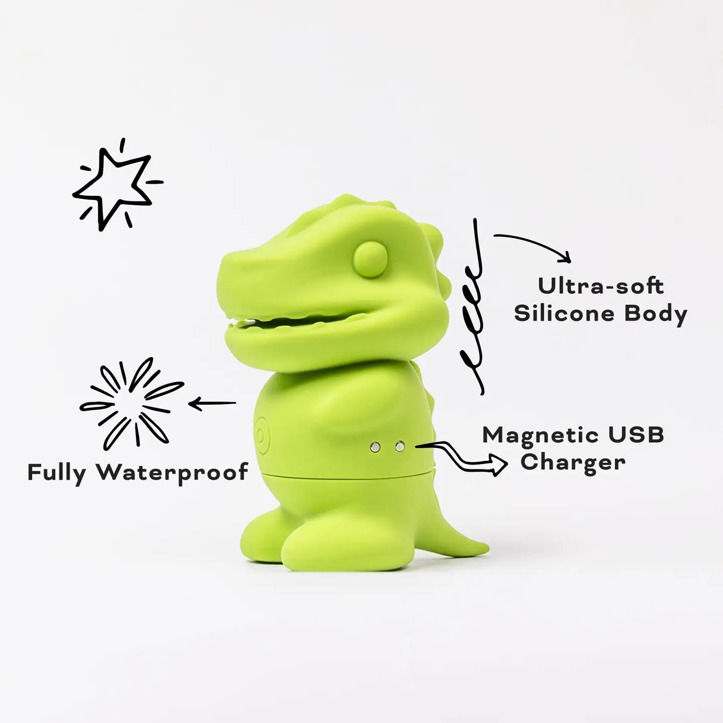 Suck-a-Saurus - Discreet Dinosaur - NEW!