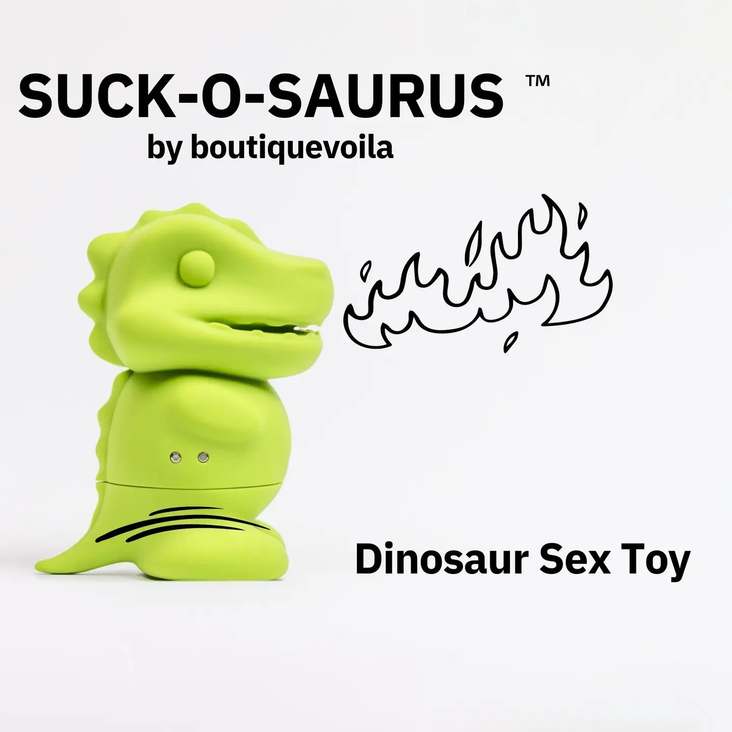 Suck-a-Saurus - Discreet Dinosaur - NEW!