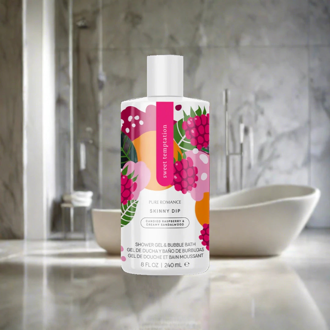 Pheromone Shower Gel & V Wash & Bubble Bath - Skinny Dip - Sweet Temptation - 31 LEFT!