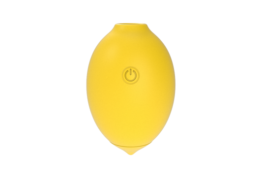 The lemon vibrator with sucking air technology airotic best vibrator for women who don’t have pronounced clitoris sucker pucker www.VALGINA.com