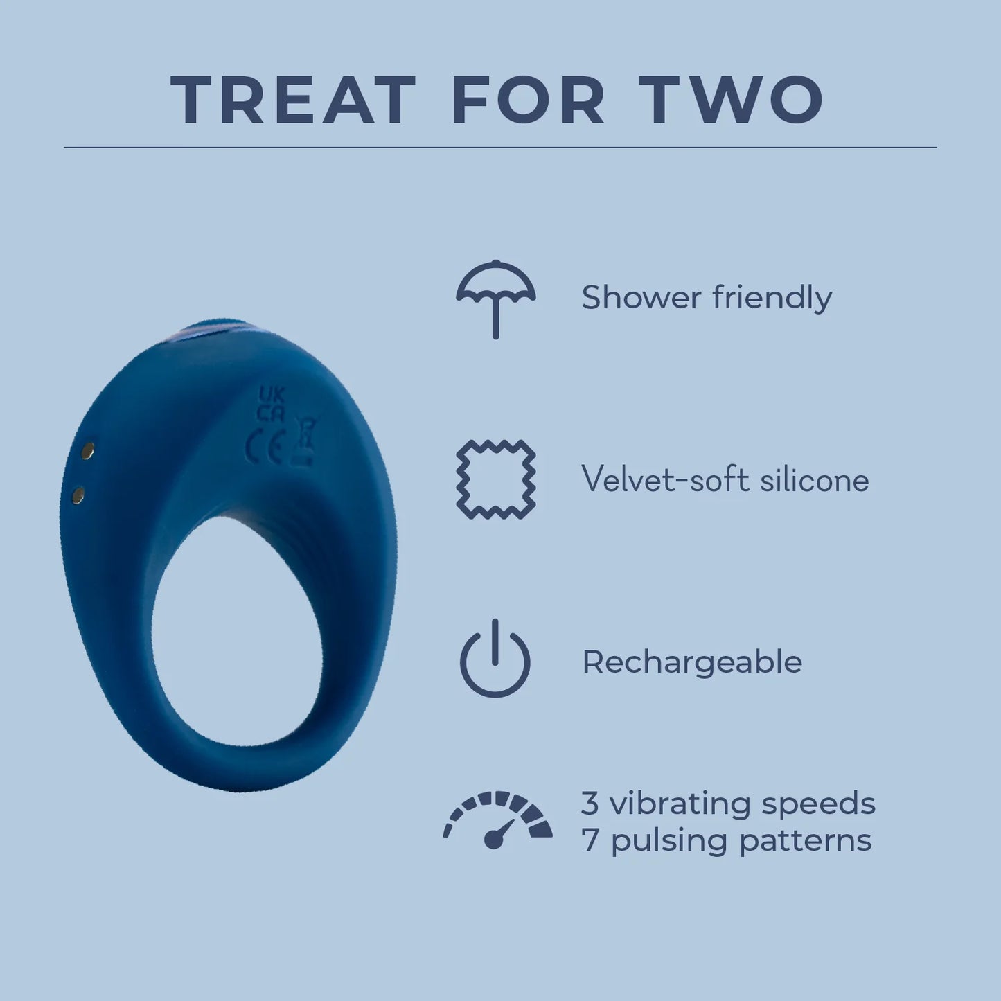 Treat For Two - Ring Couples Toy - 6 LEFT!