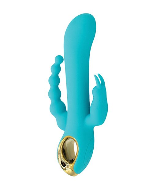 Triple Ecstasy - Aqua - Adult sex toy vibrator | VALGINA - lifestyle shot