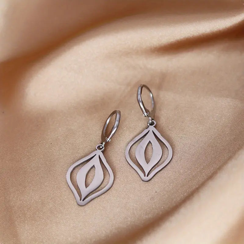 Vagina Vulva Earrings Stainless Steel feminist earrings for body positivity. Excellent gift!
