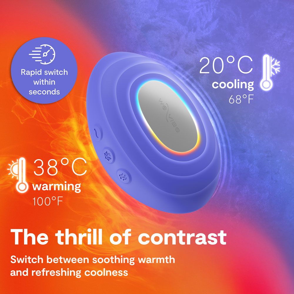 We-Vibe Temp - Cold Play & Warm Play