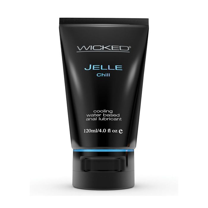 Wicked Sensual Care Jelle Plus Water Based Anal Lubricant with Relaxants - 4 oz or 8 oz - VALGINA.com