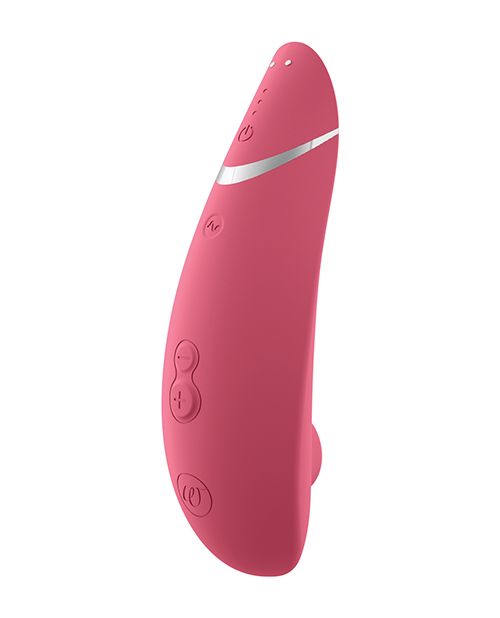 Womanizer Premium 2 - Raspberry or Black Pleasure Air Clitoral Stimulator. As Seen in Katy Perry's Woman's World Music Video.www.VALGINA.com