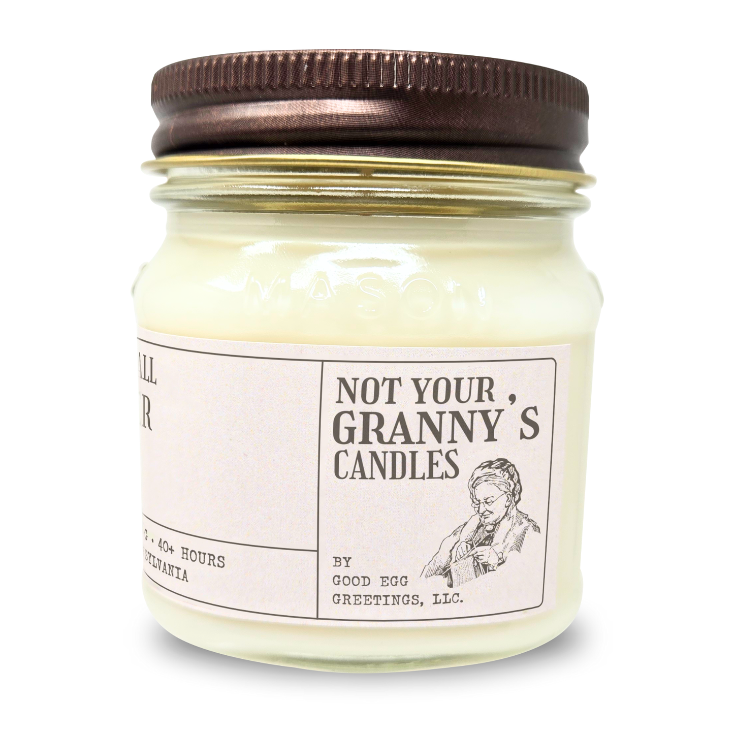 Look Who Decided To Go All Happily Ever After And Sh!t - Funny Wedding Gift - 8oz Soy Wax Candle