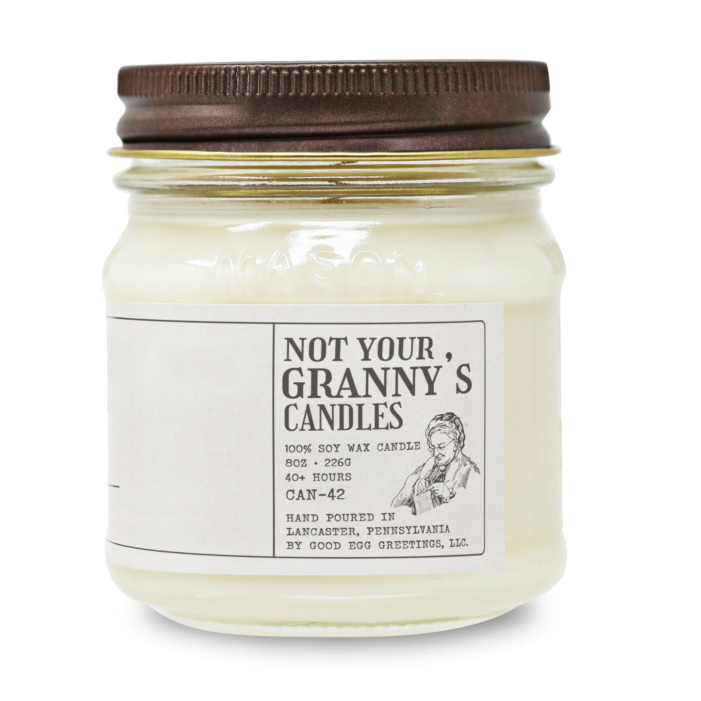Roses are Red, Violets Are Blue, I Tolerate You - Funny Anniversary Gift - 8oz Soy Candle
