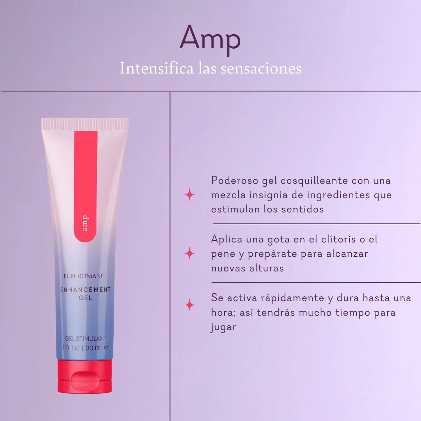 Amp - Pleasure Gel - IN STOCK - 38 LEFT! - VALGINA.com