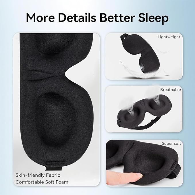 Lash Protecting Blindfold Sleep Eye Mask - 19 LEFT!
