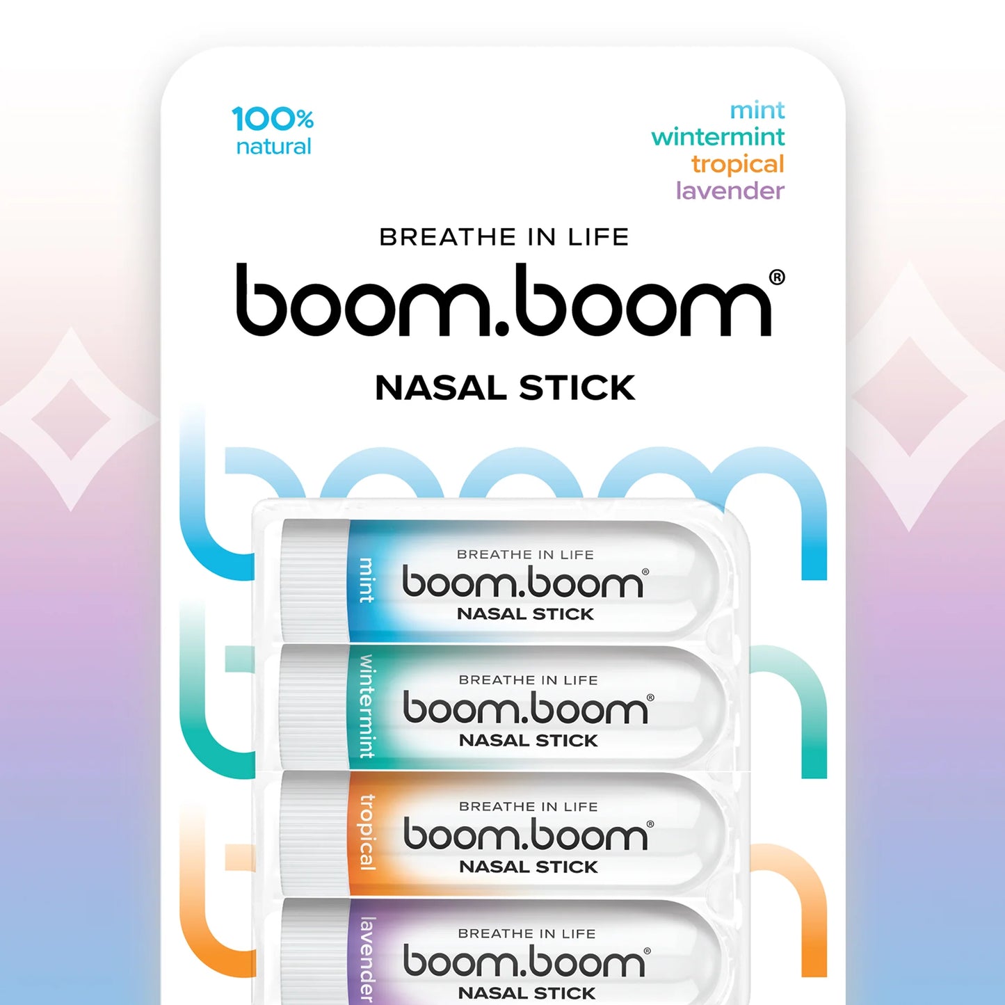 BOOM BOOM - Nasal Sticks - 4 pack