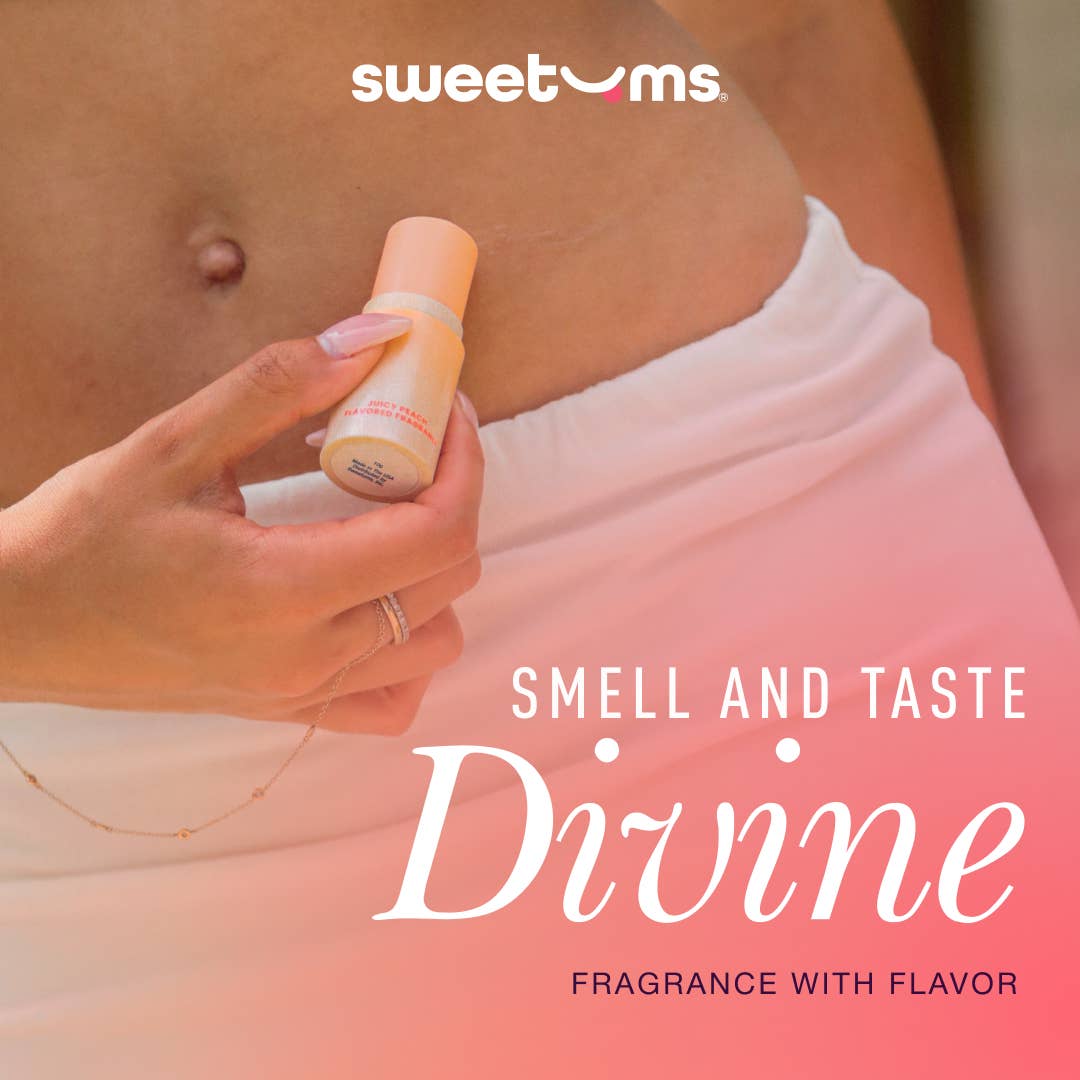 Edible Perfume - Sweet Spot Juicy peach Flavored Fragrance mango www.VALGINA.com