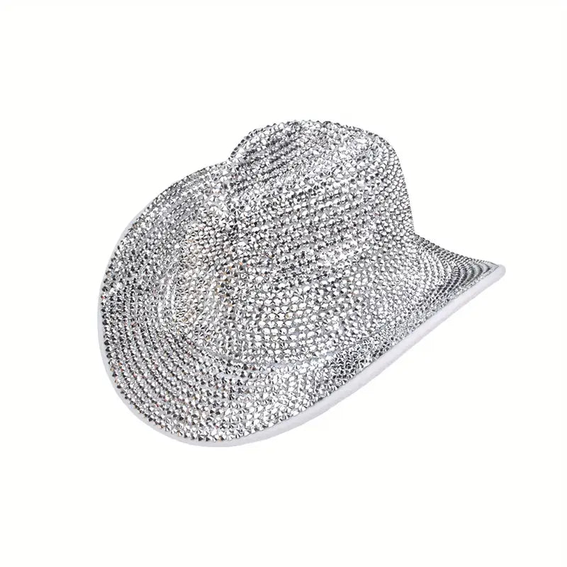 Rhinestone Cowboy Cowgirl Hat - Red White or Blue - NEW!