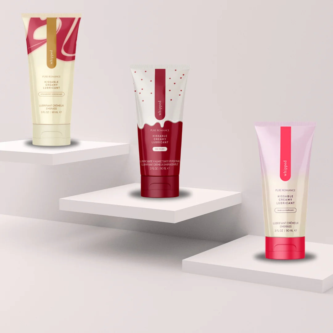 Whipped - Cream Lubricant Trio - 3 Pack Deal