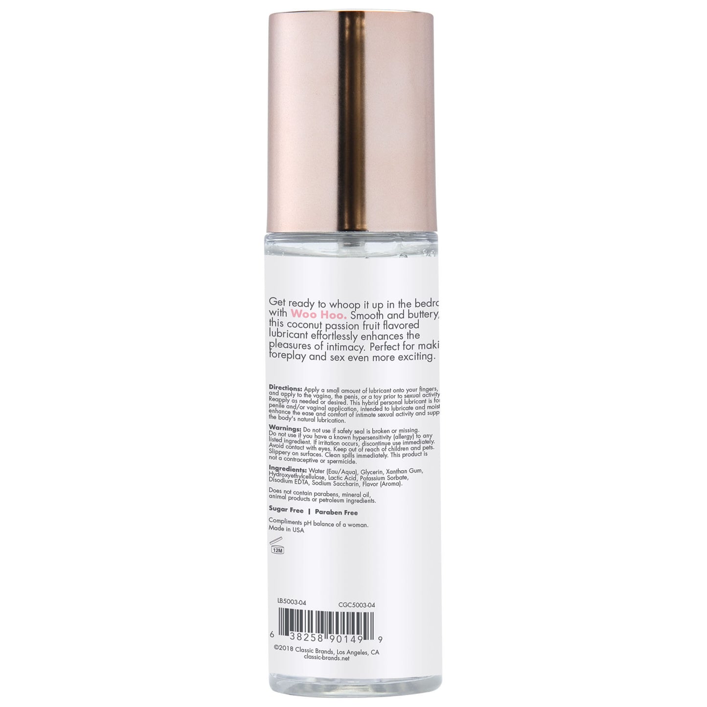 Woohoo Lubricant Coconut Passion - 20 LEFT!