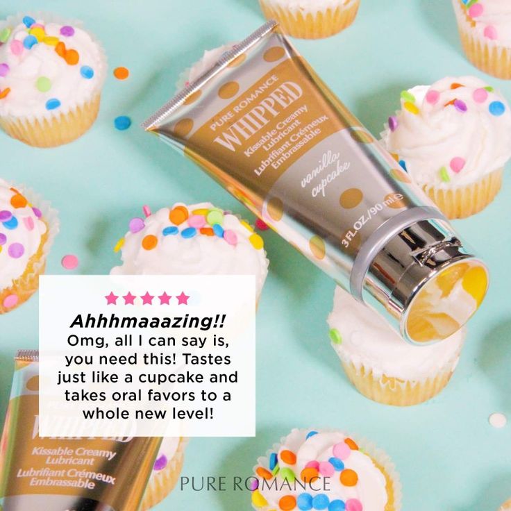 Whipped Personal Lubricant - Vanilla Cupcake - IN STOCK - VALGINA.com