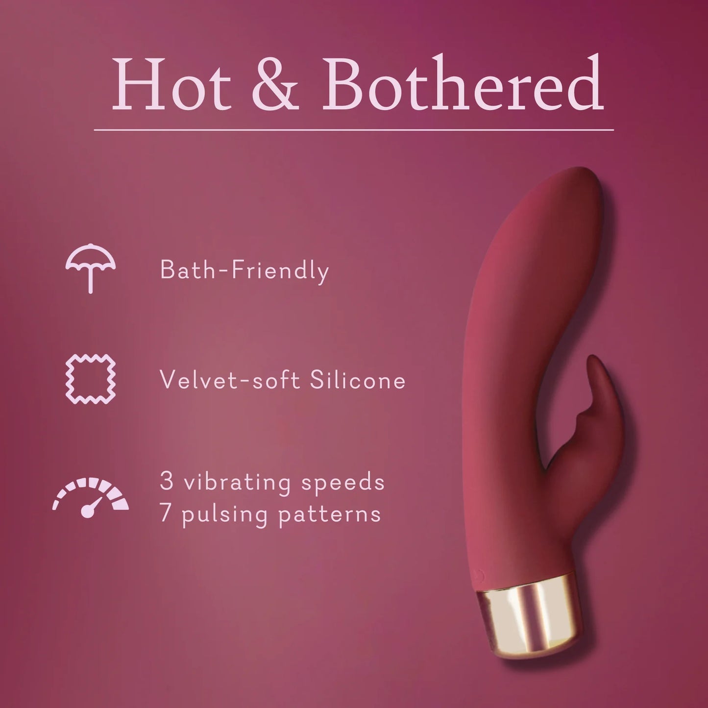 Hot & Bothered - Quality Dual Rabbit - VALGINA.com