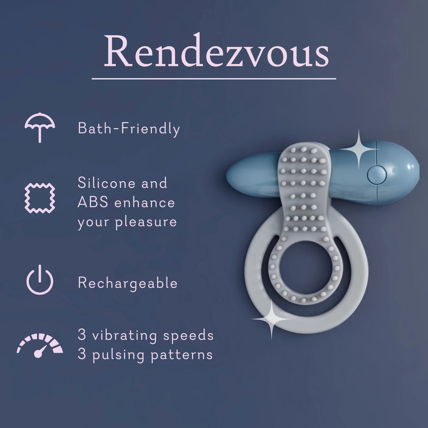Rendezvous -Double C-Ring for Couples - IN STOCK - 13 LEFT! - VALGINA.com