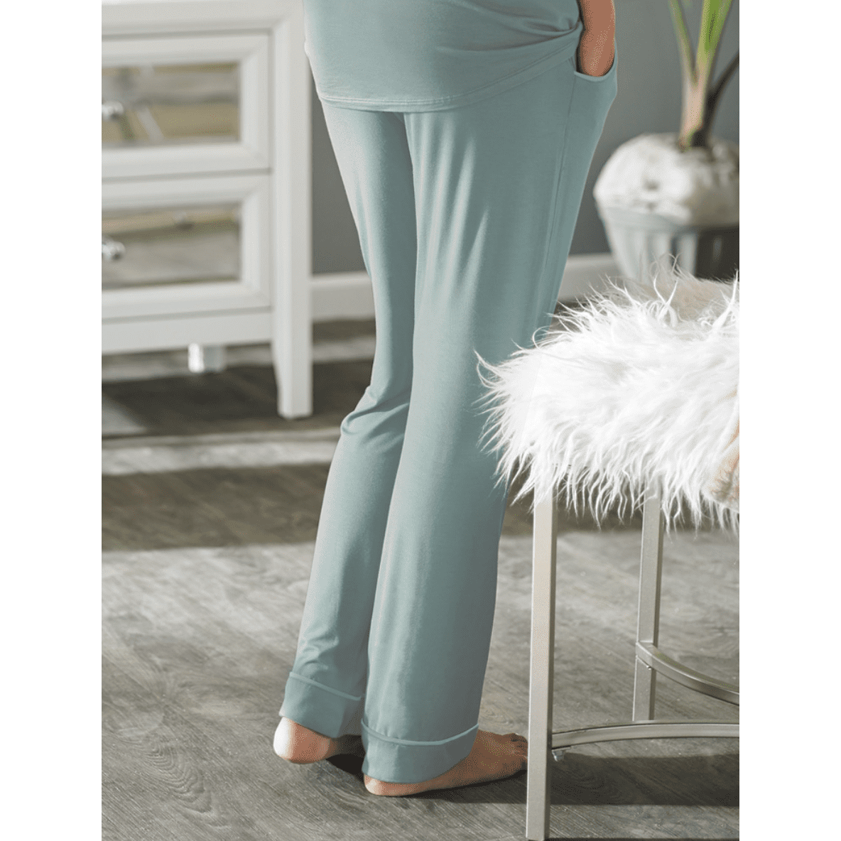 Euforia - Leto Lounge Pants - Bamboo Pajama - IN STOCK - 1 LEFT! - VALGINA.com