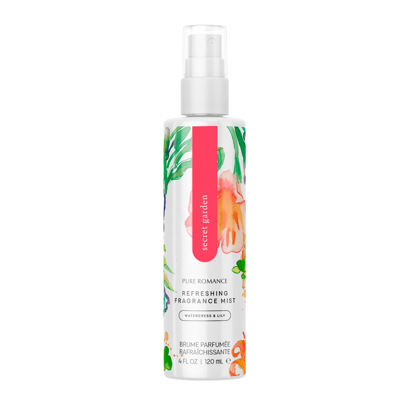 Refreshing Fragrance Mist with Pheromone - Secret Garden - 9 LEFT! Pure Romance Kiss