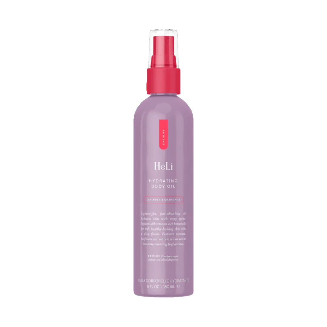 Hydrating Body Oil - Hēli Lavender & Chamomile - IN STOCK - 14 LEFT! - VALGINA.com