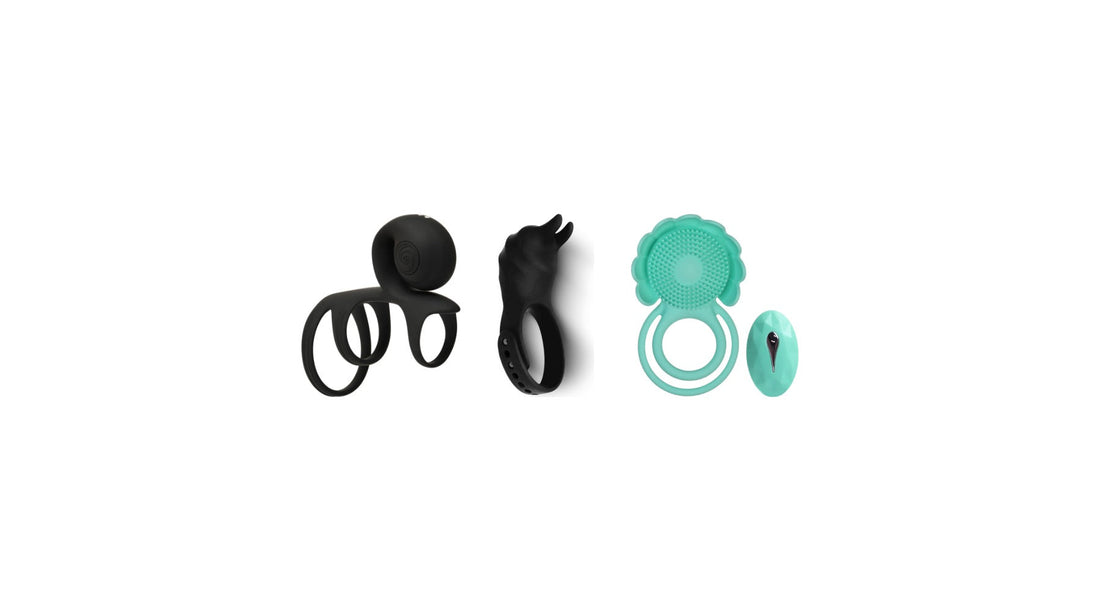 Best sex toys for couples - Snail Jovi Arc, Dark Knight and Spring Fling couples rings - VALGINA.com