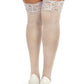 Thigh Highs & Fishnets - 5 Styles - Black or White - VALGINA.com