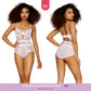 Eyelash Lace & Mesh Bodysuit Lingerie - LIMITED! - VALGINA.com