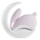 Bunnymoon three toys in one osuga lamp rabbit bunny vibrator for women and couples lavender pink or white light up buzzing friend incognito and discreet - VALGINA.com