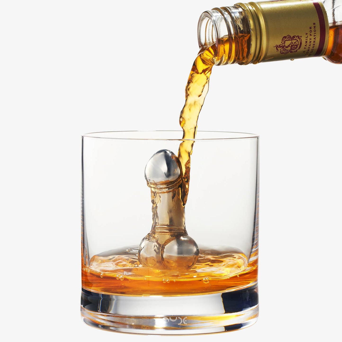 Wine or Whiskey Chiller Pecker - Funny Cocktail Gift